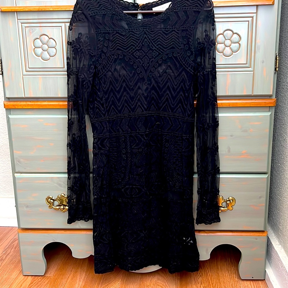 Black Lace Dress